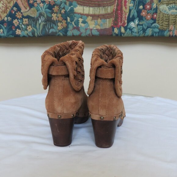 UGG 's women's Lynnea Arroyo brown suede 7 - Picture 3 of 9